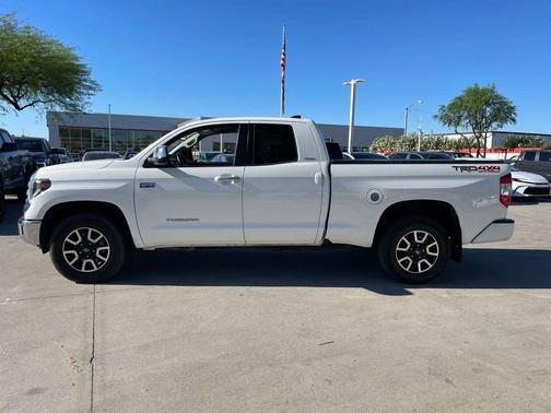 Super White 2021 Toyota Tundra Limited