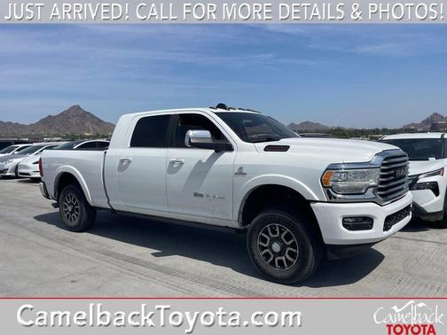 Bright White Clearcoat 2022 RAM 2500 Longhorn