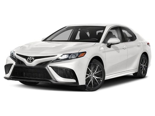 Super White 2021 Toyota Camry SE