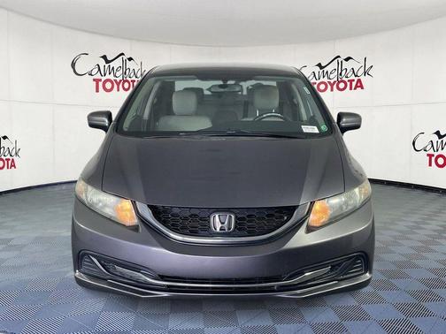Modern Steel Metallic 2014 Honda Civic LX