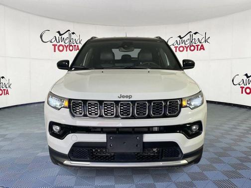 Bright White Clearcoat 2025 Jeep Compass Limited