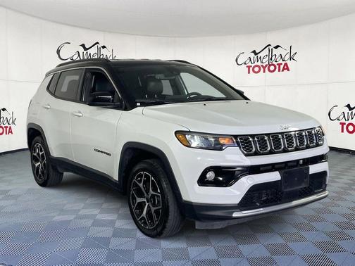 Bright White Clearcoat 2025 Jeep Compass Limited