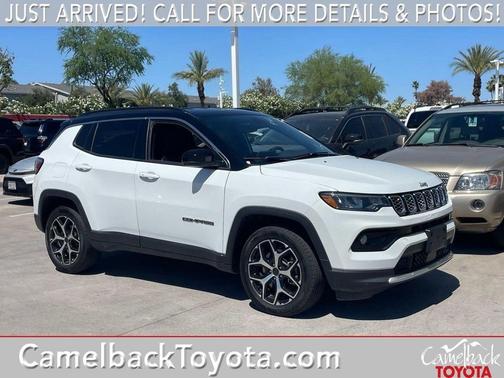 Bright White Clearcoat 2025 Jeep Compass Limited