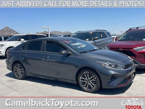 Gravity Gray 2024 Kia Forte GT-Line