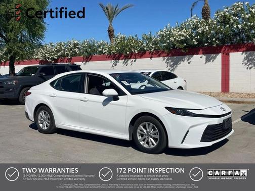 Ice Cap 2025 Toyota Camry LE