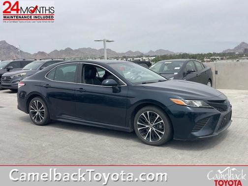 Galactic Aqua Mica 2020 Toyota Camry SE