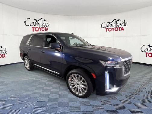 Dark Moon Blue Metallic 2024 Cadillac Escalade Premium Luxury