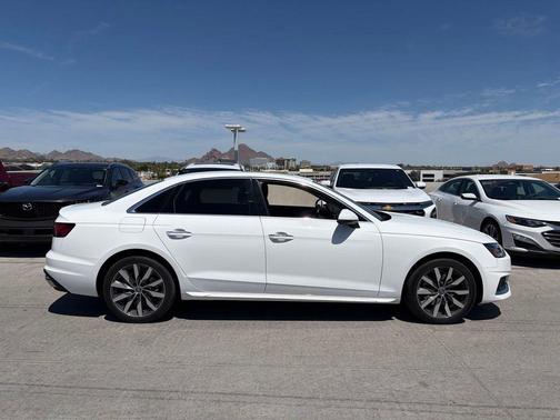 Ibis White 2021 Audi A4 40 Premium