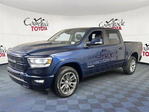 Patriot Blue Pearlcoat 2021 RAM 1500 Laramie