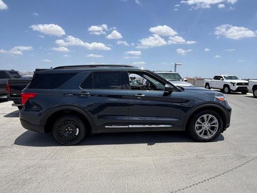 Stone Blue Metallic 2022 Ford Explorer XLT