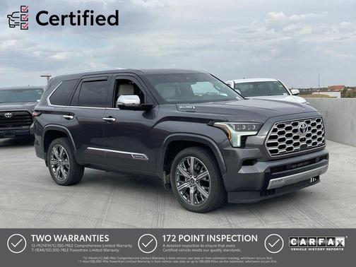 Magnetic Gray Metallic 2023 Toyota Sequoia Capstone