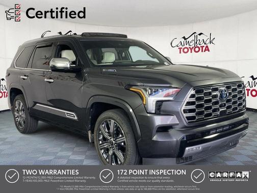 Magnetic Gray Metallic 2023 Toyota Sequoia Capstone