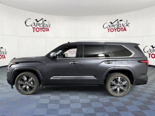 Magnetic Gray Metallic 2023 Toyota Sequoia Capstone