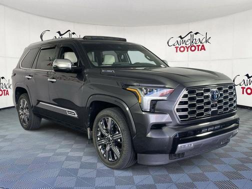 Magnetic Gray Metallic 2023 Toyota Sequoia Capstone