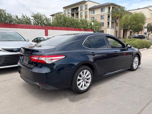 Galactic Aqua Mica 2018 Toyota Camry LE