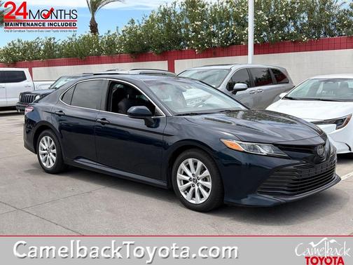 Galactic Aqua Mica 2018 Toyota Camry LE