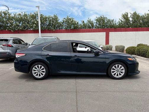 Galactic Aqua Mica 2018 Toyota Camry LE