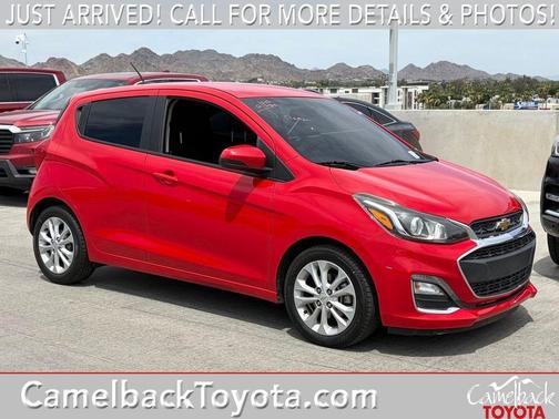 Red Hot 2020 Chevrolet Spark 1LT