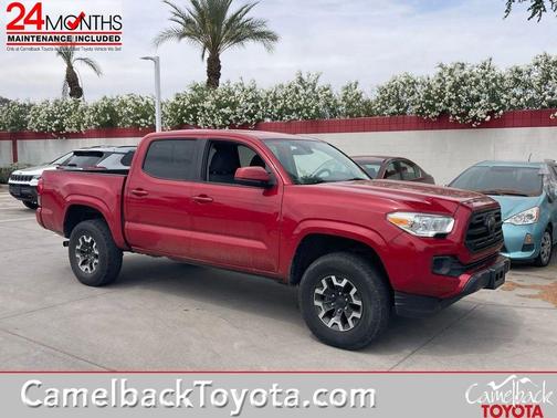 Barcelona Red Metallic 2019 Toyota Tacoma SR