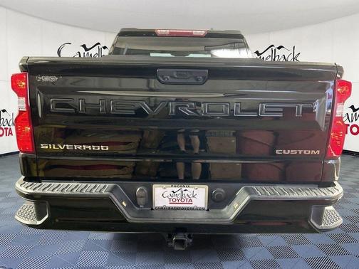 Black 2022 Chevrolet Silverado 1500 Custom
