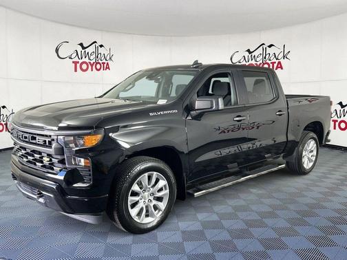 Black 2022 Chevrolet Silverado 1500 Custom