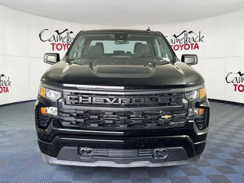 Black 2022 Chevrolet Silverado 1500 Custom