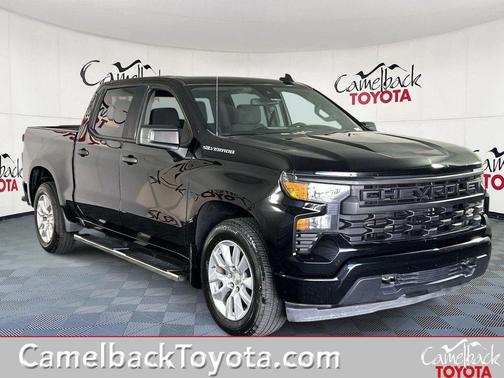 Black 2022 Chevrolet Silverado 1500 Custom
