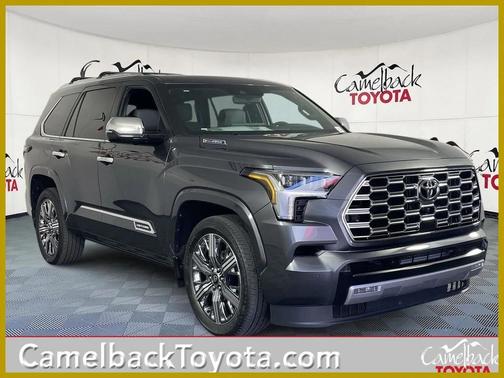 Magnetic Gray 2026 Toyota Sequoia Capstone SUV