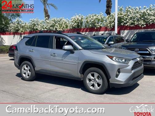 Silver Sky Metallic 2020 Toyota RAV4 XLE