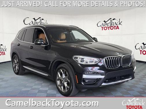 Black Sapphire Metallic 2021 BMW X3 xDrive30i