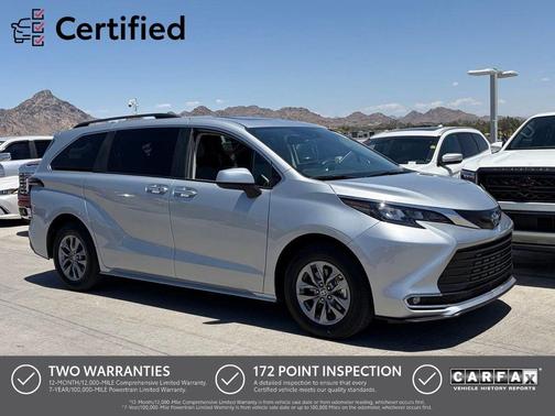 Celestial Silver 2024 Toyota Sienna XLE