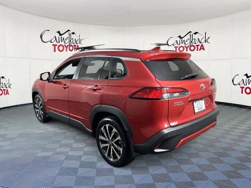 Barcelona Red Metallic 2022 Toyota Corolla Cross XLE