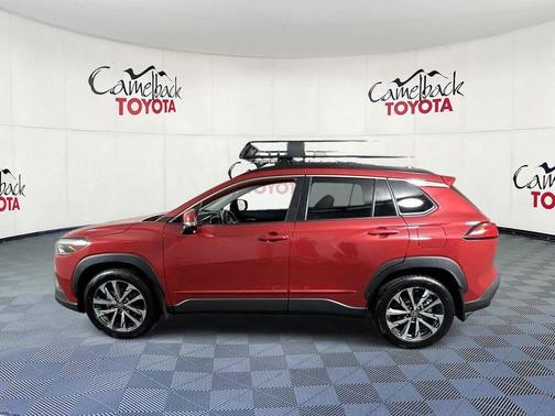Barcelona Red Metallic 2022 Toyota Corolla Cross XLE