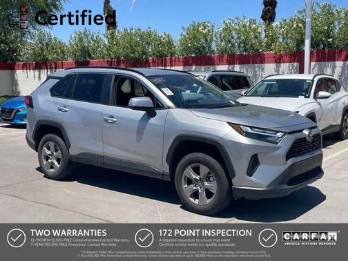 Silver Sky 2025 Toyota RAV4 XLE