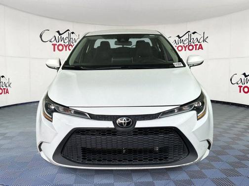 Super White 2021 Toyota Corolla LE