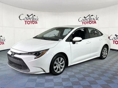 Super White 2021 Toyota Corolla LE