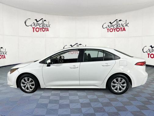 Super White 2021 Toyota Corolla LE