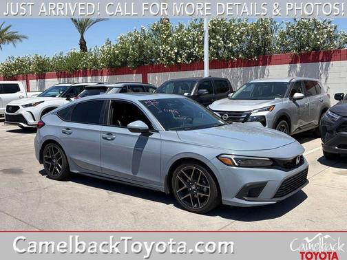 Sonic Gray Pearl 2022 Honda Civic Sport Touring