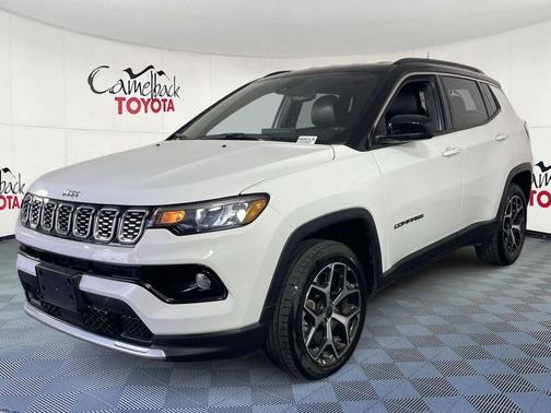 Bright White Clearcoat 2025 Jeep Compass Limited