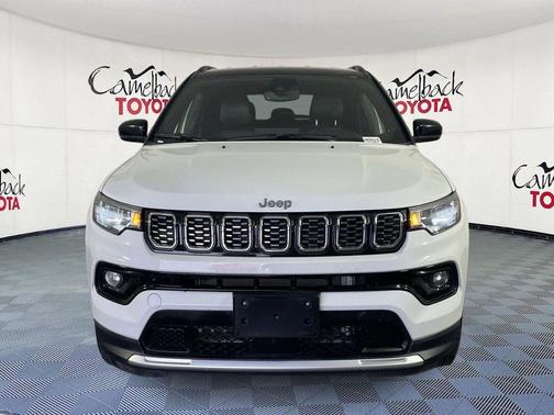 Bright White Clearcoat 2025 Jeep Compass Limited