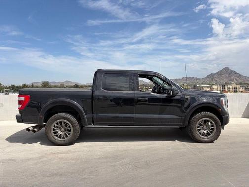 Agate Black Metallic 2022 Ford F-150 Lariat
