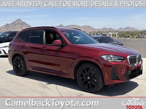 Aventurin Red Metallic 2024 BMW X3 xDrive30i
