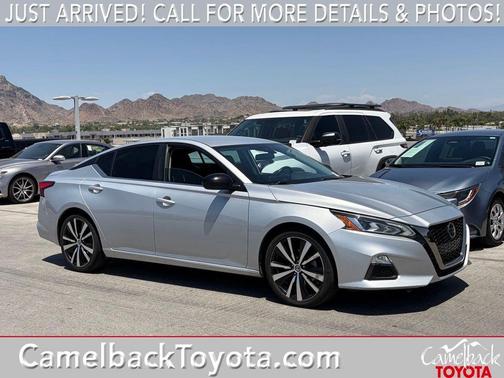 Brilliant Silver 2021 Nissan Altima 2.5 SR