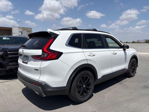 Platinum White Pearl 2025 Honda CR-V Hybrid Sport FWD