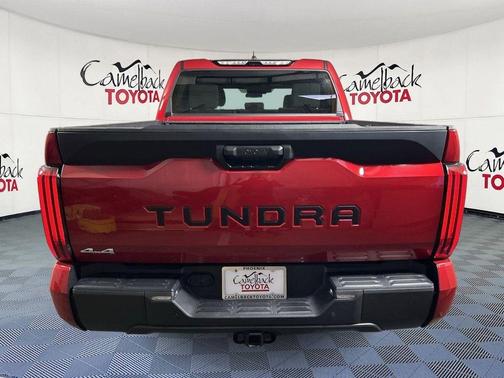Supersonic Red 2025 Toyota Tundra SR5