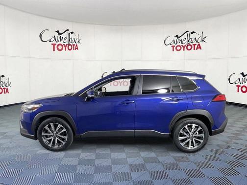 Blue Crush Metallic 2024 Toyota Corolla Cross XLE