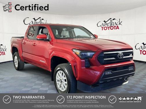 Supersonic Red 2024 Toyota Tacoma SR5