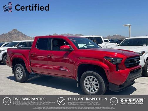 Supersonic Red 2024 Toyota Tacoma SR5