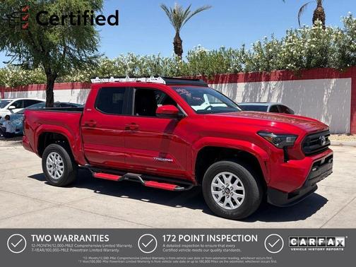 Supersonic Red 2025 Toyota Tacoma SR5