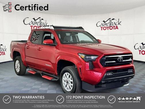 Supersonic Red 2025 Toyota Tacoma SR5